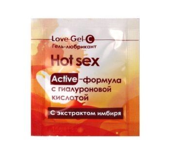 ГЕЛЬ-ЛЮБРИКАНТ "Lovegel C" - возбуждающий (одноразовая упаковка 4 г.) от компании Оптовая компания "Sex Opt" - фото 1