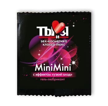 ГЕЛЬ-ЛЮБРИКАНТ "MiniMini" для женщин одноразовая упаковка 4г от компании Оптовая компания "Sex Opt" - фото 1
