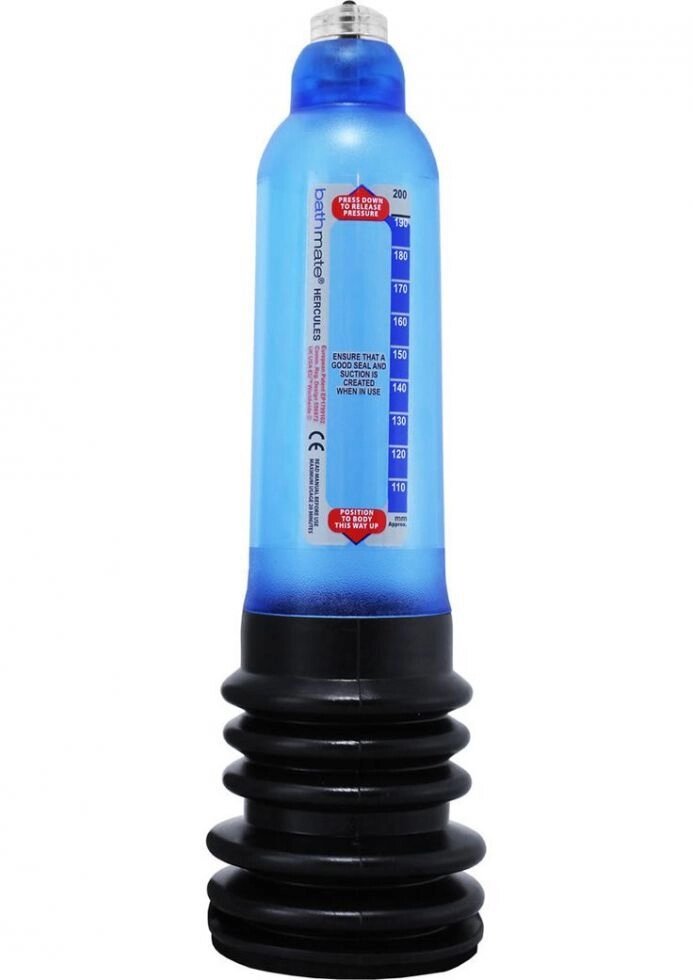 Гидропомпа Bathmate HERCULES AQUA синяя от компании Оптовая компания "Sex Opt" - фото 1
