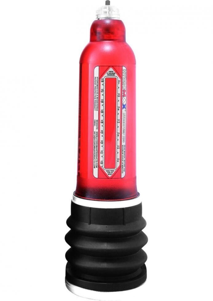 Гидропомпа Bathmate HYDROMAX X30 BRILLIANT красная от компании Оптовая компания "Sex Opt" - фото 1