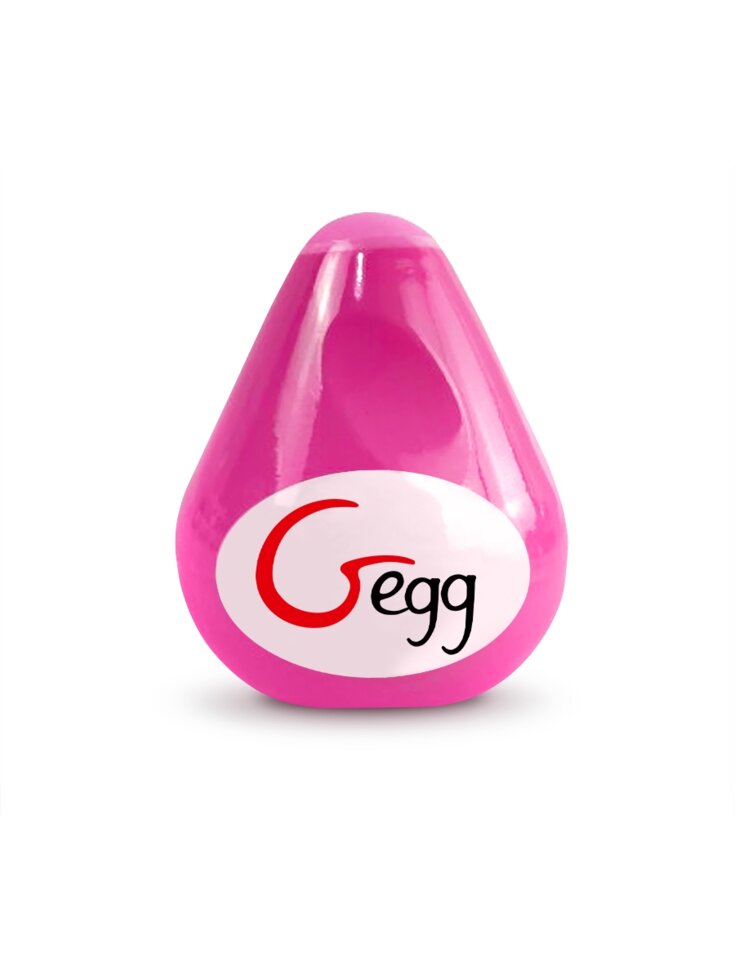 Gvibe Gegg Pink - яйцо-мастурбатор, 6.5х5 см. розовый от компании Оптовая компания "Sex Opt" - фото 1