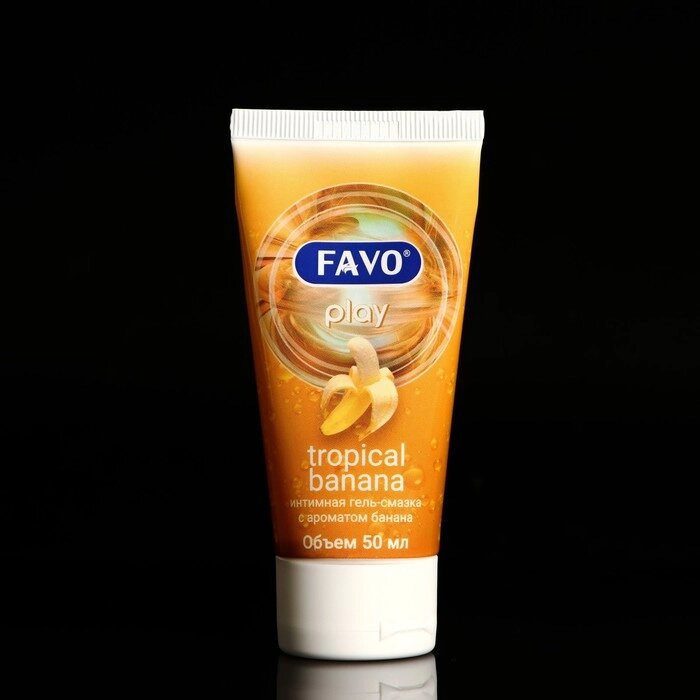 Интимная гель-смазка FAVO "Тропический банан" (50 мл.) от компании Оптовая компания "Sex Opt" - фото 1