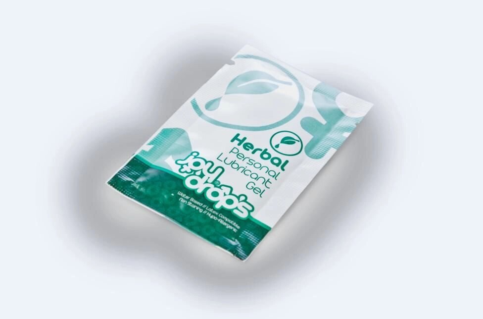 JOYDROPS-пробник Смазка натуральная на водной основе 5мл от компании Оптовая компания "Sex Opt" - фото 1