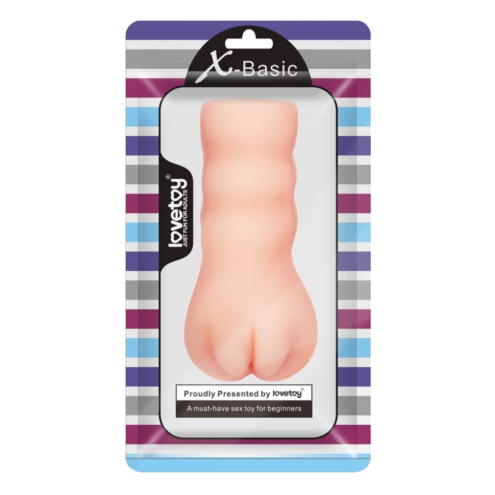 Карманный мастурбатор-вагина X-Basic Pocket Pussy (13*6,5) от компании Оптовая компания "Sex Opt" - фото 1