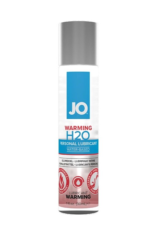 Классический согревающий лубрикант на водной основе / JO H2O Warming 1oz - 30 мл. от компании Оптовая компания "Sex Opt" - фото 1