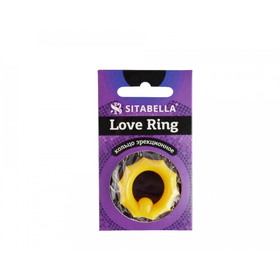 Кольцо эрекционное латексное Sitabella Love Ring 3 (D27 мм.) от компании Оптовая компания "Sex Opt" - фото 1