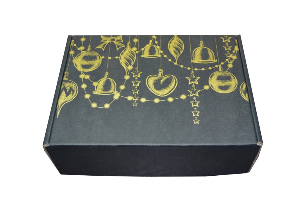 Коробка "Гирлянда" черная (230*170*80) от компании Оптовая компания "Sex Opt" - фото 1
