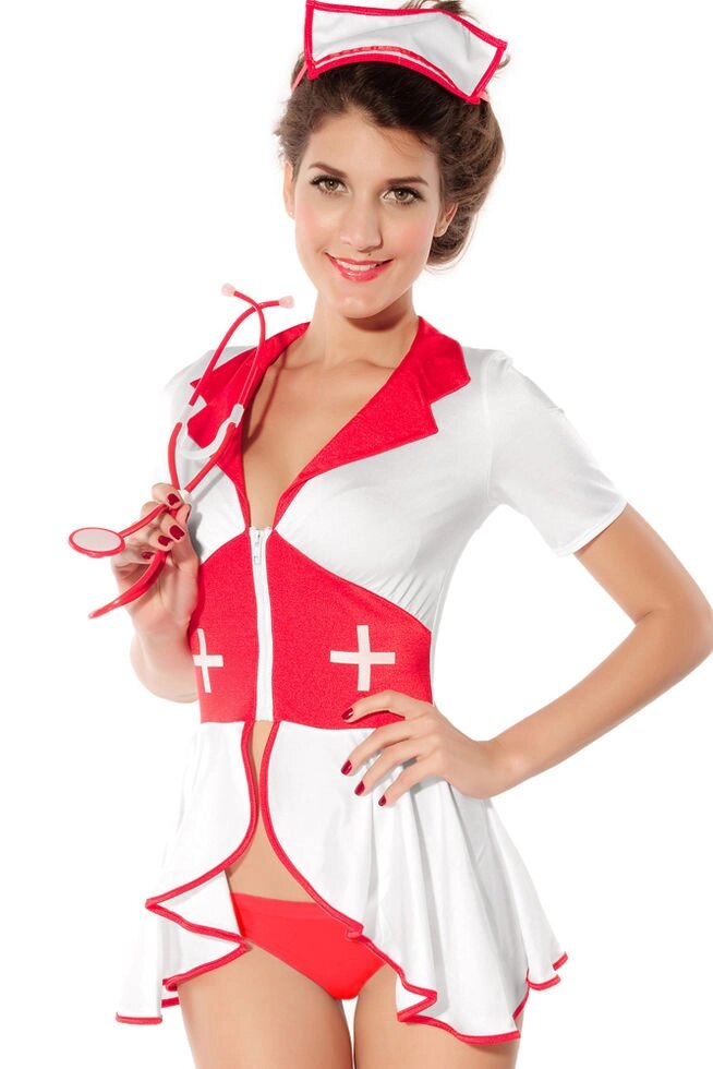 Костюм"похотливая медсестра" от компании Оптовая компания "Sex Opt" - фото 1