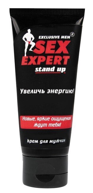 КРЕМ "STAND UP" для мужчин серии "Sex Expert" 40 г арт. LB-55146 от компании Оптовая компания "Sex Opt" - фото 1