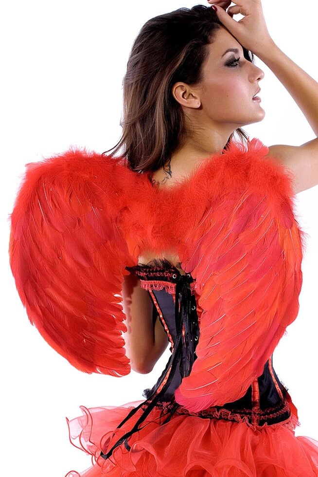 Крылья ангела(красный) от компании Оптовая компания "Sex Opt" - фото 1