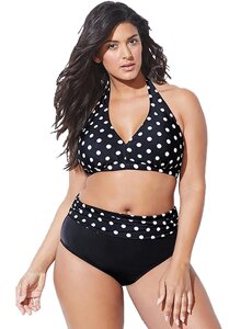Купальник Dots (XL, 2XL)