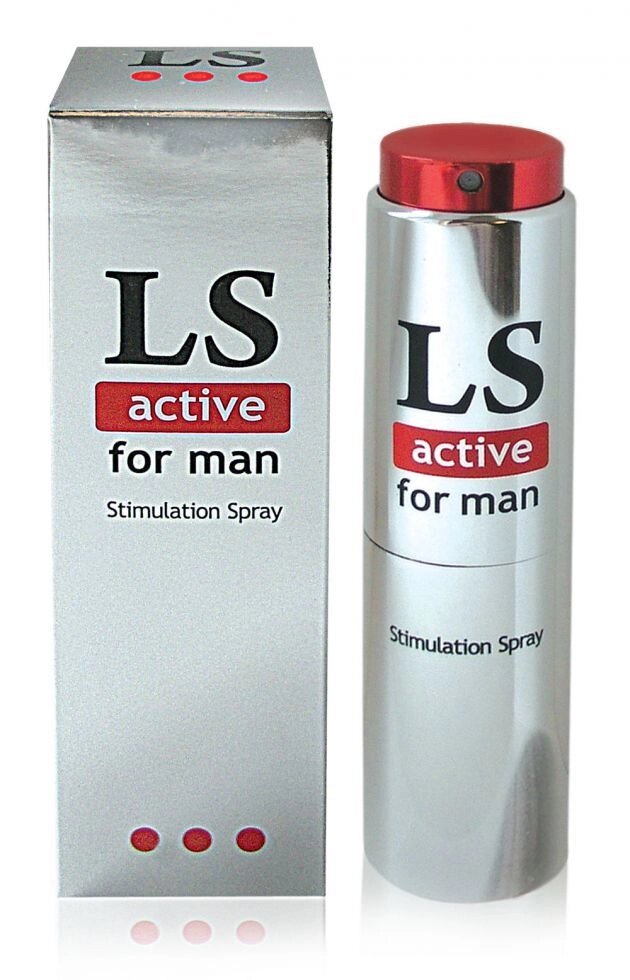 "LOVESPRAY ACTIVE" спрей для мужчин (стимулятор) 18мл от компании Оптовая компания "Sex Opt" - фото 1