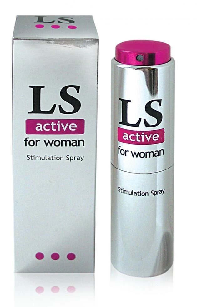 "LOVESPRAY ACTIVE" спрей для женщин (стимулятор) 18мл от компании Оптовая компания "Sex Opt" - фото 1