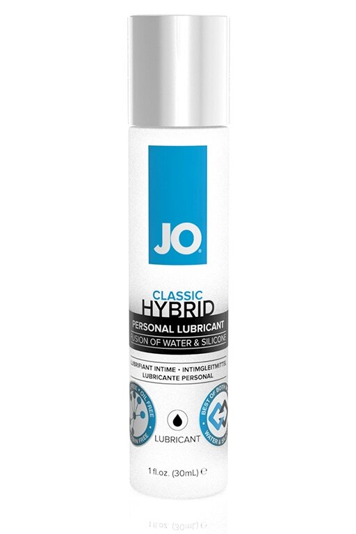 Лубрикант-гибрид водно-силиконовый  JO Lubricant (Hybrid) 1oz - 30 мл. от компании Оптовая компания "Sex Opt" - фото 1