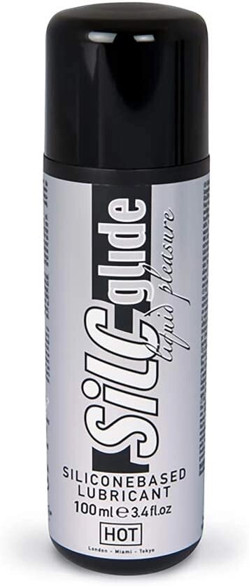 Лубрикант на силиконовой основе Silcglide siliconebased lubricant HOT 100 мл. от компании Оптовая компания "Sex Opt" - фото 1