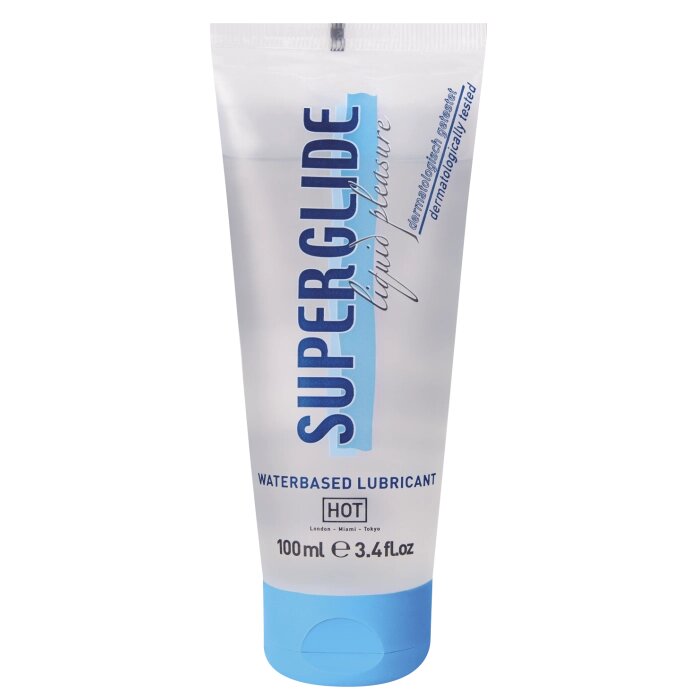 Лубрикант на водной основе SUPERGLIDE WATERBASED LUBRICANT 100 мл. от компании Оптовая компания "Sex Opt" - фото 1