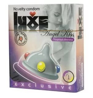 Luxe Exclusive Презерватив Поцелуй ангела 1 шт. от компании Оптовая компания "Sex Opt" - фото 1