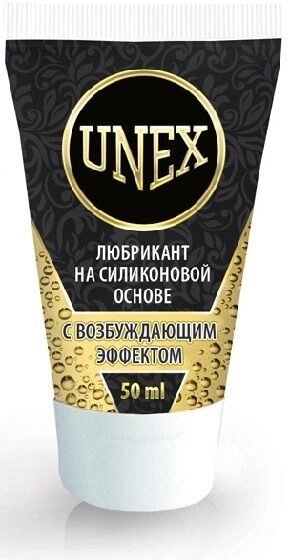 Любрикант с возбуждающим эффектом "UNEX", на силиконовой основе, 50 мл. от компании Оптовая компания "Sex Opt" - фото 1