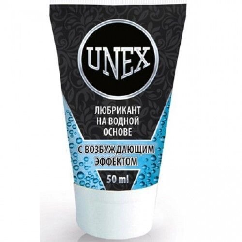 Любрикант с возбуждающим эффектом "UNEX", на водной основе, 50 мл. от компании Оптовая компания "Sex Opt" - фото 1