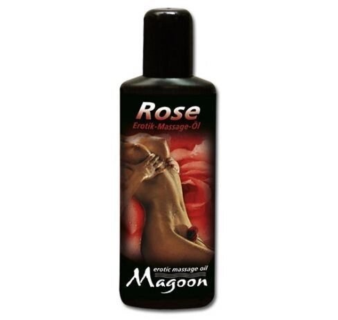MAGOON Масло массажное Rose 100 мл от компании Оптовая компания "Sex Opt" - фото 1