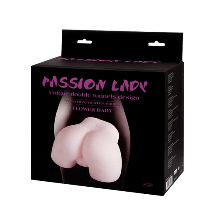 Мастурбатор Passion Lady Flower baby с вибрацией от компании Оптовая компания "Sex Opt" - фото 1