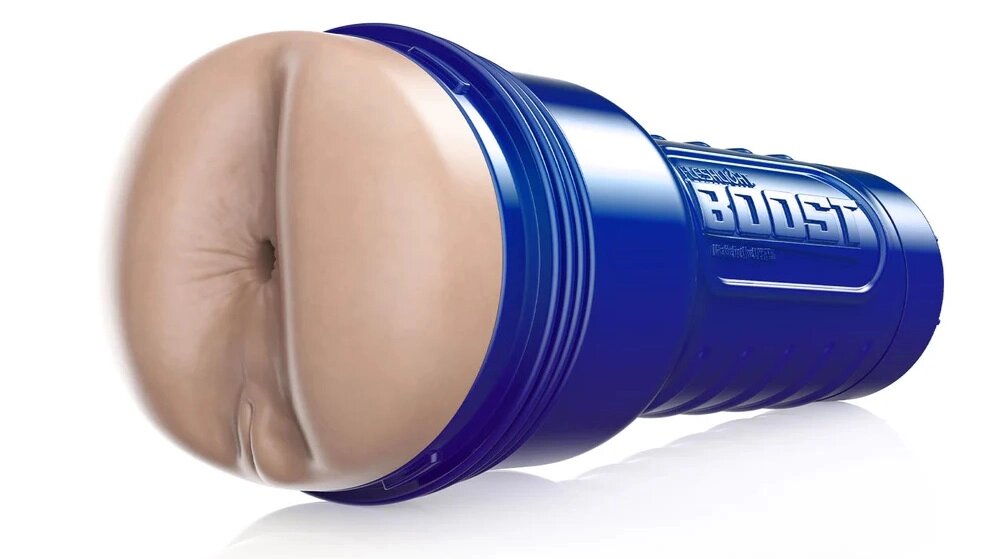 Мастурбатор реалистичный Fleshlight Boost Blast Female бежевый (анус) от компании Оптовая компания "Sex Opt" - фото 1