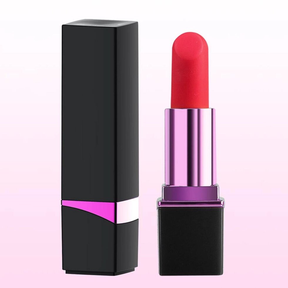 Мини вибратор Lipstick от компании Оптовая компания "Sex Opt" - фото 1