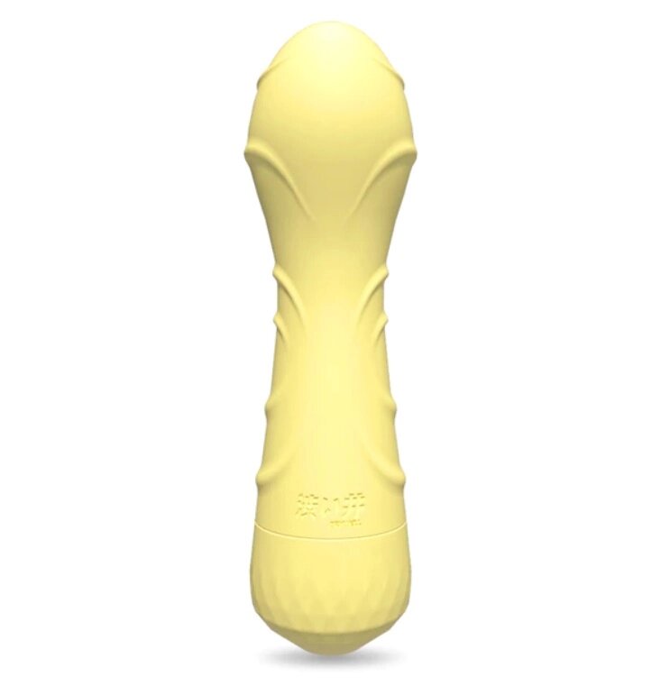 Минивибратор DryWell Barbie, жёлтый от компании Оптовая компания "Sex Opt" - фото 1