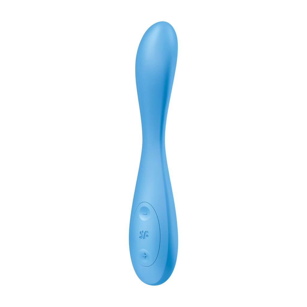 Мульти вибратор Satisfyer G-Spot Flex 4+ голубой Connect App от компании Оптовая компания "Sex Opt" - фото 1