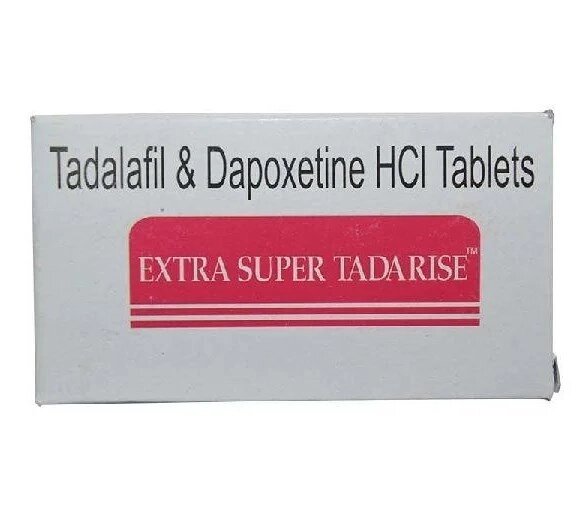 Мужской препарат Super Tadarise (Tadalafil & Dapoxetine) 10 таб. от компании Оптовая компания "Sex Opt" - фото 1