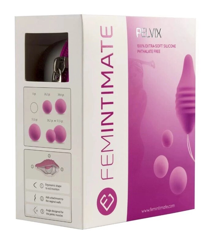 Набор для тренировок интимных мышц Pelvix от FEMINTIMATE от компании Оптовая компания "Sex Opt" - фото 1