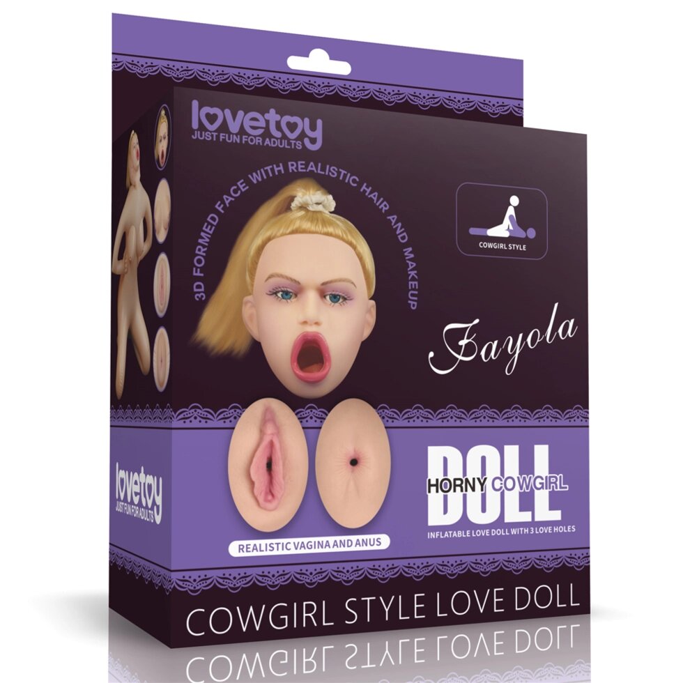 Надувная секс кукла Bayola от компании Оптовая компания "Sex Opt" - фото 1