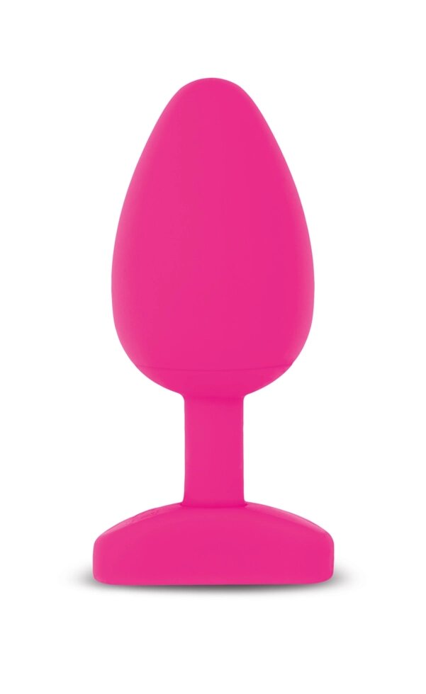 Нежная анальная пробка Gvibe Gplug Bioskin 10,5 см, Розовый от компании Оптовая компания "Sex Opt" - фото 1