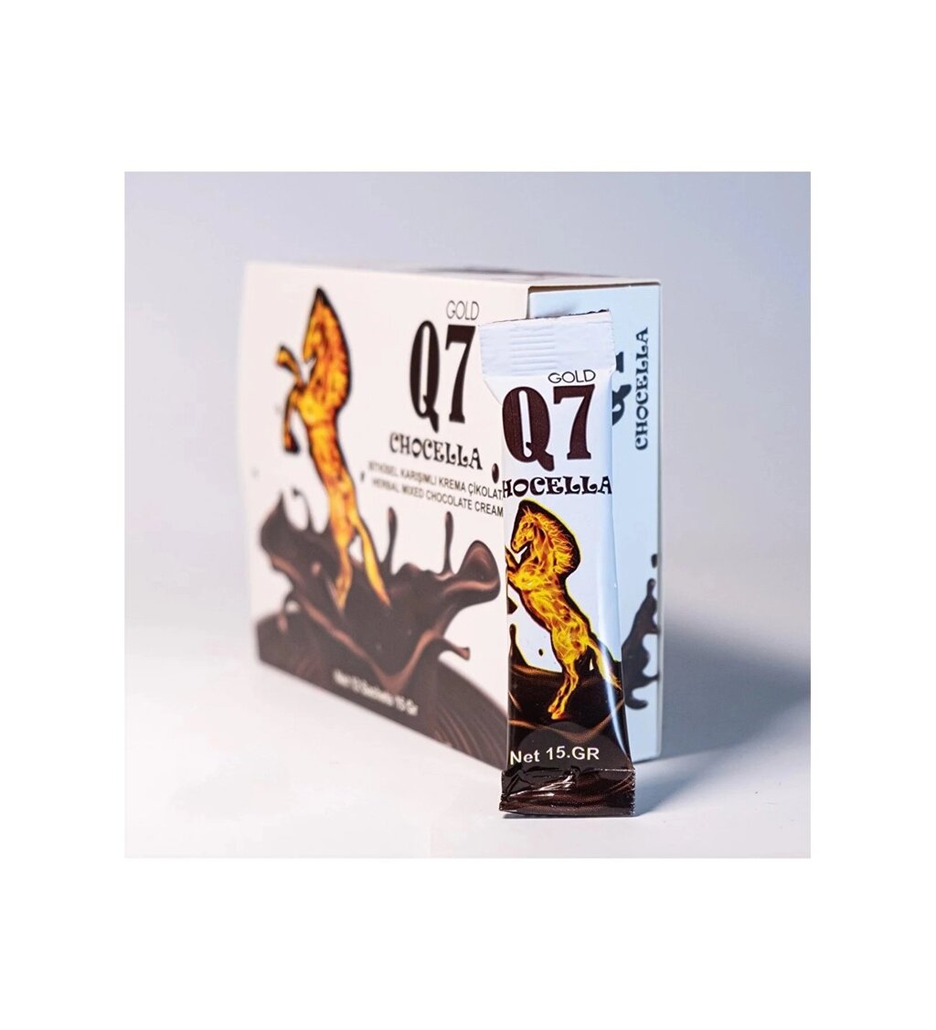 Новая шоколадная паста Q7 для мужчин от компании Оптовая компания "Sex Opt" - фото 1