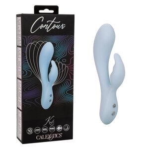 Ультрагибкий вибратор кролик CONTOUR KALI от Calexotics