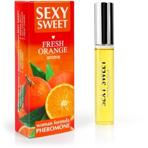 Парфюмированное средство для тела SEXY SWEET FRESH ORANGE с феромонами 10 мл.