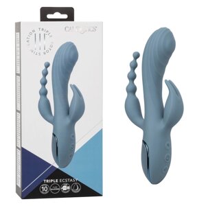 Тройной вибромассажер III Triple Ecstasy от Calexotics