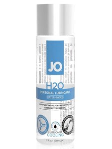 Классический охлаждающий лубрикант на водной основе / JO H2O Cooling 2oz - 60 мл.