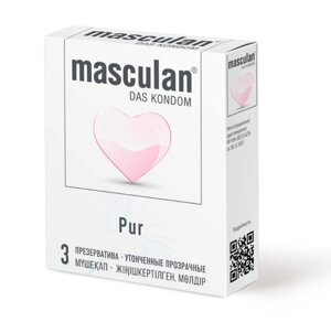 Презерватив Masculan PUR № 3 (ПУР утонченные прозрачные)
