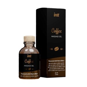 Массажный гель с эффектом тепла, Coffee, 30 мл.