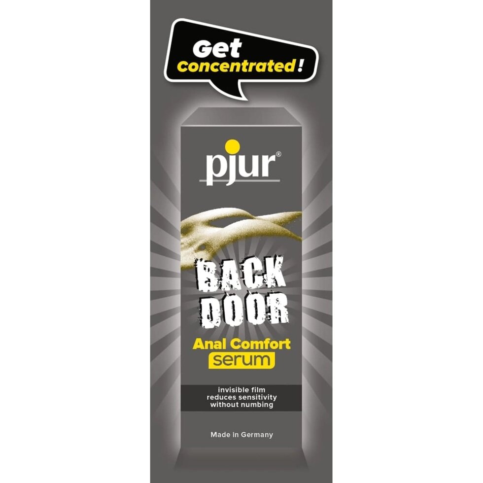 Pjur Back Door Serum Гель на водной основе 1,5 мл. (тестер) от компании Оптовая компания "Sex Opt" - фото 1