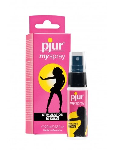 Pjur Myspray Возбуждающий спрей 20мл от компании Оптовая компания "Sex Opt" - фото 1