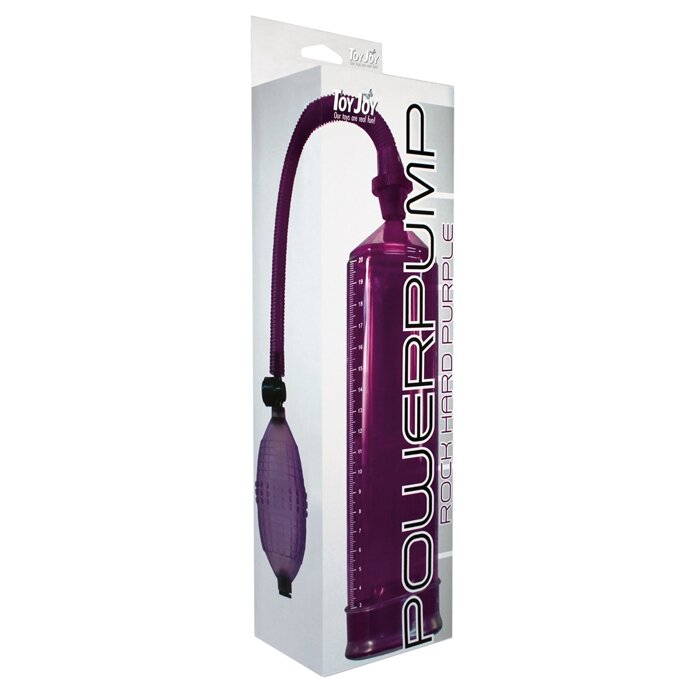 Помпа Toy Joy - Power Pump, 20 см, Фиолетовый от компании Оптовая компания "Sex Opt" - фото 1