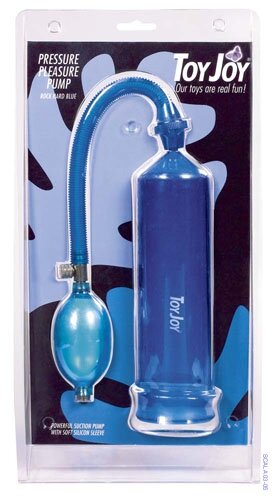 Помпа Toy Joy - Power Pump, 20 см, Голубой от компании Оптовая компания "Sex Opt" - фото 1