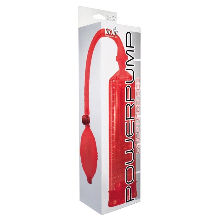 Помпа Toy Joy - Power Pump, 20 см, Красный от компании Оптовая компания "Sex Opt" - фото 1