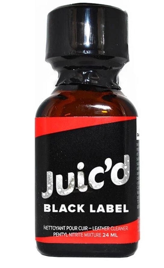 Попперс Juic’d Black Label (Pentyl) 24 мл. от компании Оптовая компания "Sex Opt" - фото 1