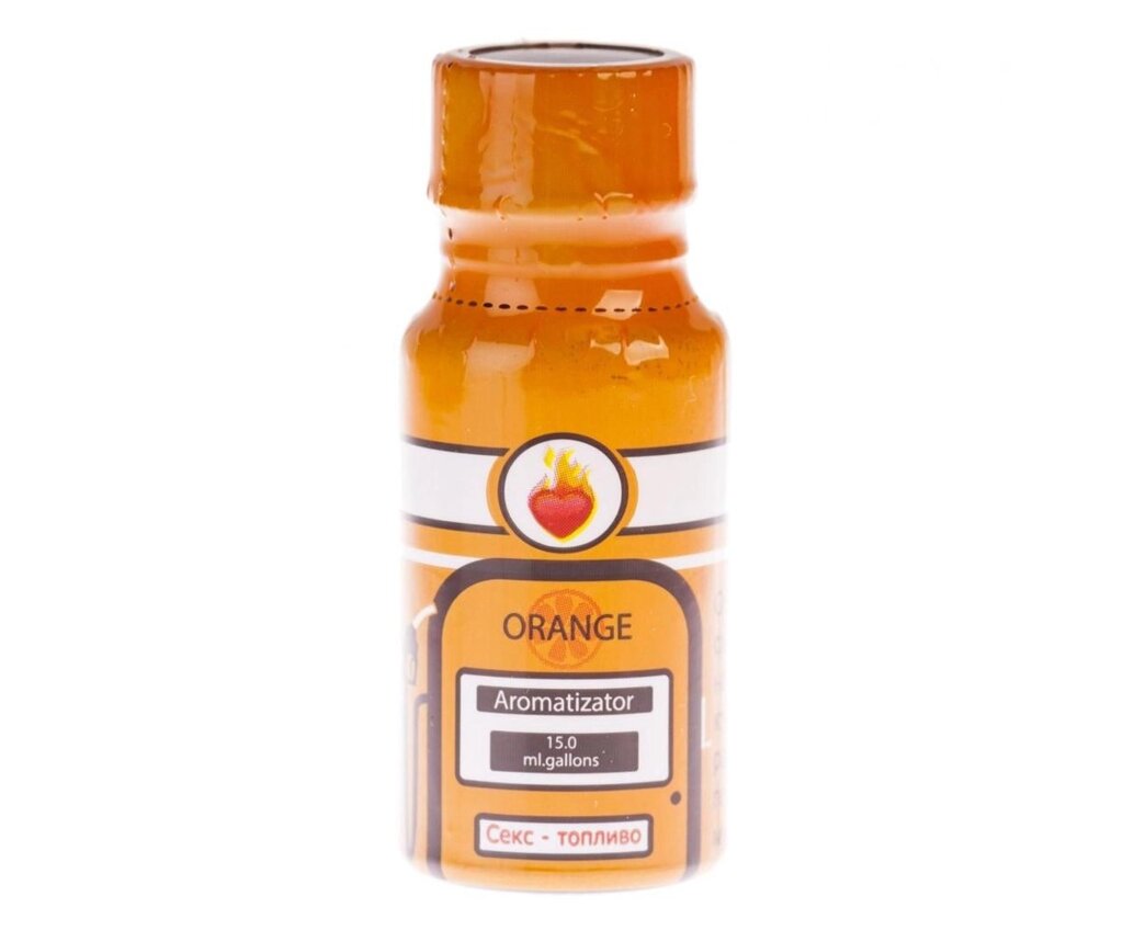 Попперс Orange 15 мл. (с ароматом цитрусов) от компании Оптовая компания "Sex Opt" - фото 1