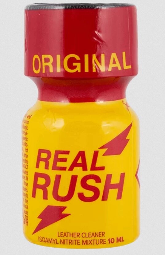 Попперс Real Rush (Isoamyl) 10 мл. от компании Оптовая компания "Sex Opt" - фото 1