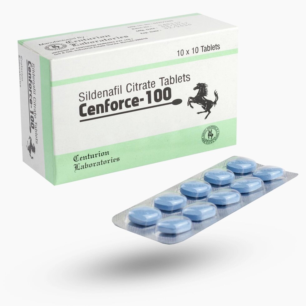 Препарат для мужчин Cenforce -100 (Sildenafil Citrate) - 10 таб. от компании Оптовая компания "Sex Opt" - фото 1