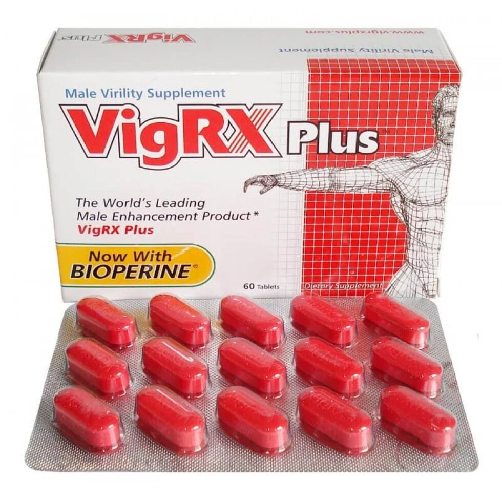 Препарат для улучшения потенции "VigRX plus" (60 капсул) от компании Оптовая компания "Sex Opt" - фото 1